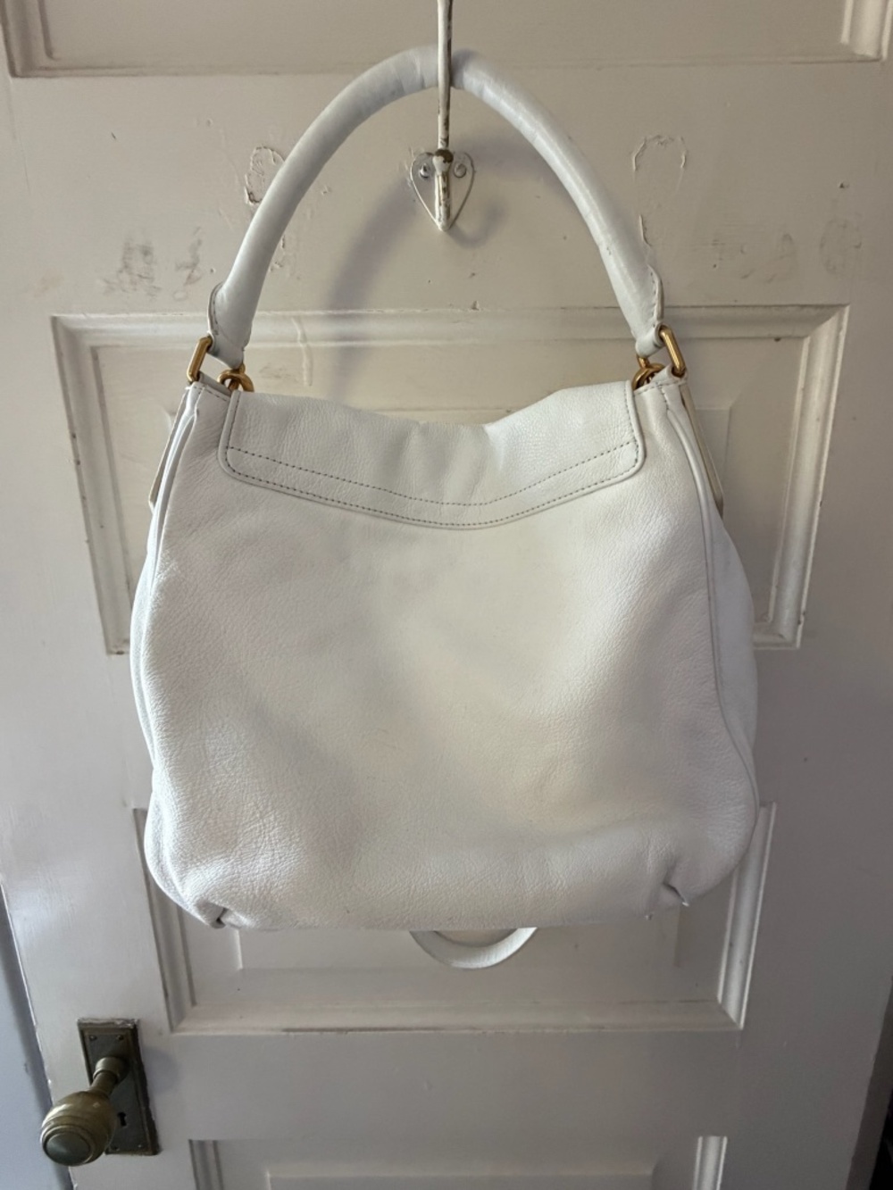 Marc by Marc Jacobs White Leather Crossbody - Picture 5 of 8